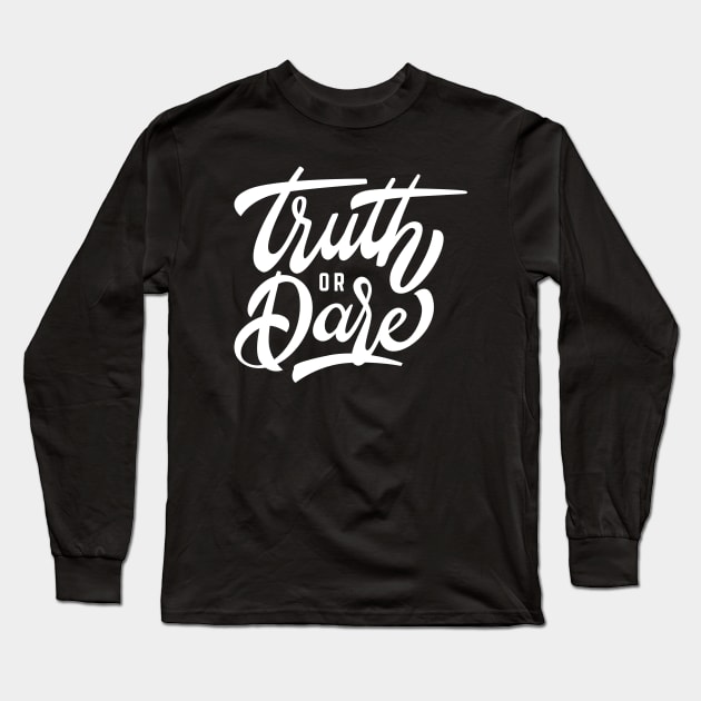 Truth or Dare Long Sleeve T-Shirt by Hiromorphia